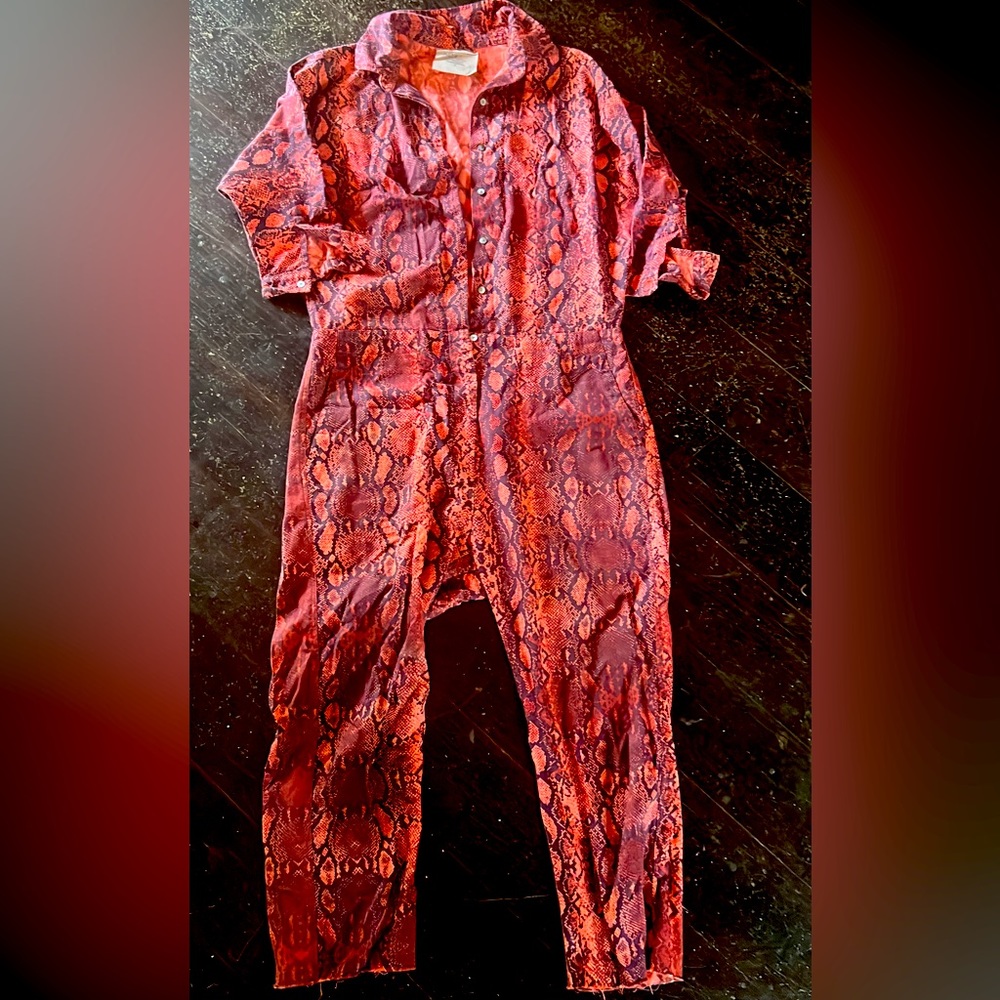 ACACIA San Fran Jumpsuit | Amber Python